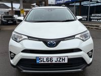 USED 2016 66 TOYOTA RAV4 2.5 VVT-h Business Edition Plus SUV 5dr Petrol Hybrid CVT Euro 6 (s/s) (Safety Sense, Nav) (197 ps) 