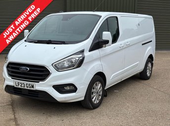 2023 FORD TRANSIT CUSTOM 2.0 300 EcoBlue Limited Panel Van 5dr Diesel Manual L2 H1 Euro 6 (s/s) (130 ps) &pound;19490.00