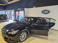 USED 2015 65 INFINITI Q50 2.2d Premium Executive Saloon 4dr Diesel Auto Euro 5 (s/s) (170 ps) Looks and drives superbly, backed by a service history with 8 recorded services and a fresh 12-month MOT, it also has two keys. The spec includes, Bluetooth and phone connectivity, DAB radio, USB, navigation, front and rear parking sensors, rear reverse camera, cruise control, heated seats, LED daytime running lights and much more.