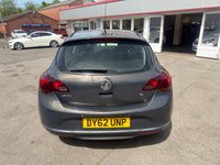 USED 2012 62 VAUXHALL ASTRA 1.6 16v Elite Hatchback 5dr Petrol Manual Euro 5 (115 ps) 93,000 miles 11 service stamps