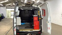 USED 2019 19 FORD TRANSIT CUSTOM L1 H1 Tdci 105 PS SWB 320 With Air Conditioning, Electric Windows, Cruise Control, Parkinf Sensors, Speed Limiter 70 MPH, Internal Racking, RooF rack in great condition . 1 Owner from New - 4 Service Stamps in the service book . Presenting the Ford Transit Custom L1 H1, a short wheelbase 320 variant finished in great condition and powered by the dependable 105 PS 2.0-litre TDCi diesel engine. This van has had just one owner from new and comes with a fully stamped service book showing four service records. The specification is tailored for practical daily use, including air conditioning, electric windows, cruise control, parking sensors, a 70 mph speed limiter, internal racking for secure load organisation, and a roof rack for additional carrying capacity. A well-maintained, owner-from-new Transit Custom ready for immediate professional operation.  