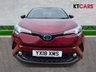 USED 2018 18 TOYOTA C-HR 1.8 VVT-h Red Edition SUV 5dr Petrol Hybrid CVT Euro 6 (s/s) (122 ps) Mot 26th May 2027, No Advisories, + Full Dealer History, 8 Services, + 1 Previous Owner, last keeper 2022, + 3 Months Warranty, + ULEZ compliant, + Park assist with sensors/rear camera, + Bluetooth, + Sat nav, + DAB radio, + JBL sound system, + Folding mirrors, + Auto wipers/lights, + Hillstart assist, + Speed limiter, + Blindspot monitor, + Climate control, + Isofix, + Alloys