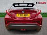USED 2018 18 TOYOTA C-HR 1.8 VVT-h Red Edition SUV 5dr Petrol Hybrid CVT Euro 6 (s/s) (122 ps) Mot 26th May 2027, No Advisories, + Full Dealer History, 8 Services, + 1 Previous Owner, last keeper 2022, + 3 Months Warranty, + ULEZ compliant, + Park assist with sensors/rear camera, + Bluetooth, + Sat nav, + DAB radio, + JBL sound system, + Folding mirrors, + Auto wipers/lights, + Hillstart assist, + Speed limiter, + Blindspot monitor, + Climate control, + Isofix, + Alloys