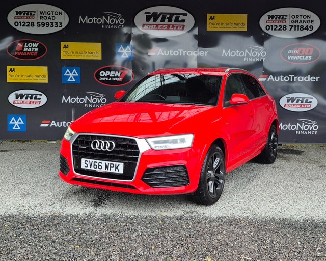 View our Audi Q3 2.0 TDI S line Plus SUV 5dr Diesel Manual quattro Euro 6 (s/s) (150 ps)
