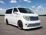USED 2007 57 NISSAN ELGRAND 3.5 Rider SIII, Auto, 8 Seats, 55K Miles.7 +57K+SIII+Cream Heated Leather+Rear Monitor+DVD+