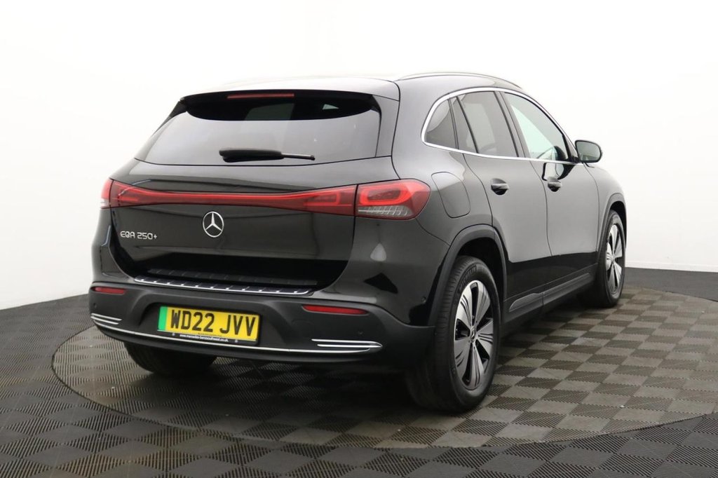 USED 2022 22 MERCEDES-BENZ EQA EQA 250+ 70.5kWh Sport SUV 5dr Electric Auto (190 ps) Sat Nav, Rear Camera, Climate