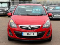 USED 2013 63 VAUXHALL CORSA 1.2 16V Energy Hatchback 3 Door Flame Red Petrol Manual Euro 5 (A/C) (85 ps) Ideal First Car Great MPG Low Miles Local Car Taken in Px