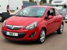 USED 2013 63 VAUXHALL CORSA 1.2 16V Energy Hatchback 3 Door Flame Red Petrol Manual Euro 5 (A/C) (85 ps) Ideal First Car Great MPG Low Miles Local Car Taken in Px