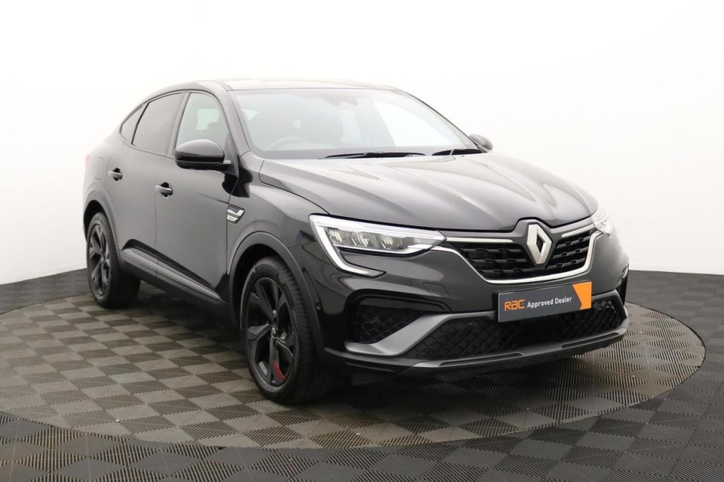 USED 2023 RENAULT ARKANA 1.6 E-TECH r.s. line SUV 5dr Petrol Hybrid Auto 2WD Euro 6 (s/s) (145 bhp) Car Play, Heated Seats, Camera
