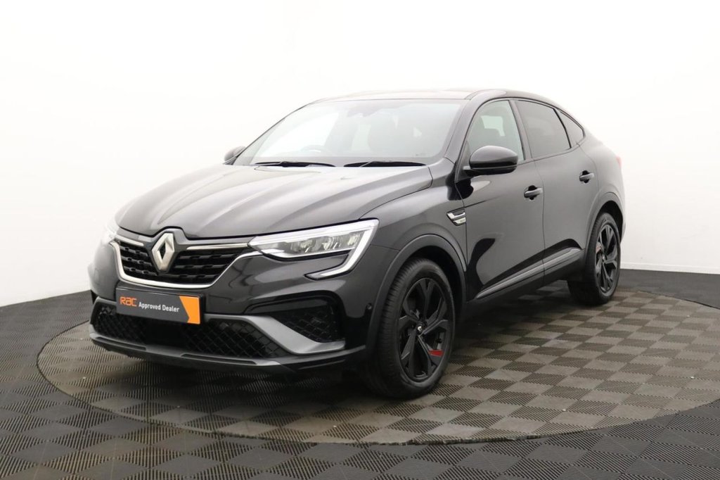 USED 2023 RENAULT ARKANA 1.6 E-TECH r.s. line SUV 5dr Petrol Hybrid Auto 2WD Euro 6 (s/s) (145 bhp) Car Play, Heated Seats, Camera
