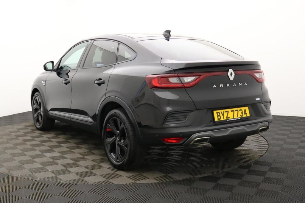 USED 2023 RENAULT ARKANA 1.6 E-TECH r.s. line SUV 5dr Petrol Hybrid Auto 2WD Euro 6 (s/s) (145 bhp) Car Play, Heated Seats, Camera