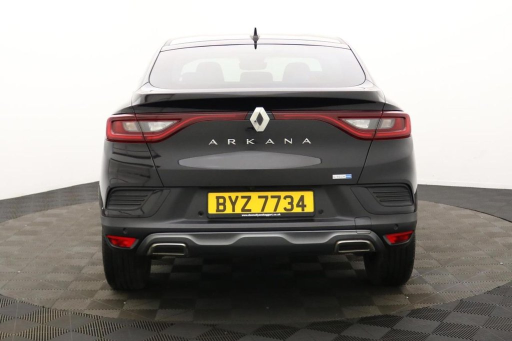 USED 2023 RENAULT ARKANA 1.6 E-TECH r.s. line SUV 5dr Petrol Hybrid Auto 2WD Euro 6 (s/s) (145 bhp) Car Play, Heated Seats, Camera