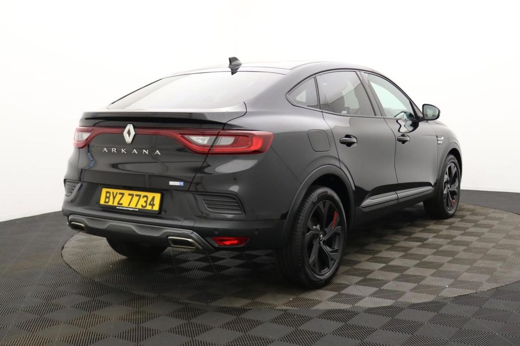USED 2023 RENAULT ARKANA 1.6 E-TECH r.s. line SUV 5dr Petrol Hybrid Auto 2WD Euro 6 (s/s) (145 bhp) Car Play, Heated Seats, Camera