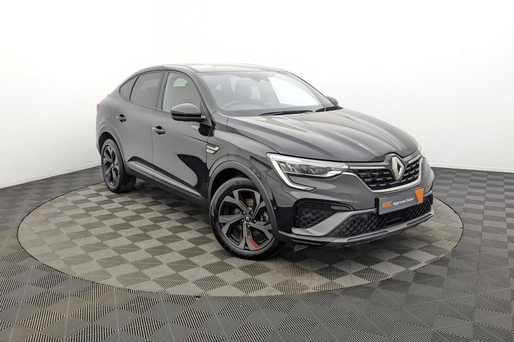 USED 2023 RENAULT ARKANA 1.6 E-TECH r.s. line SUV 5dr Petrol Hybrid Auto 2WD Euro 6 (s/s) (145 bhp) Car Play, Heated Seats, Camera