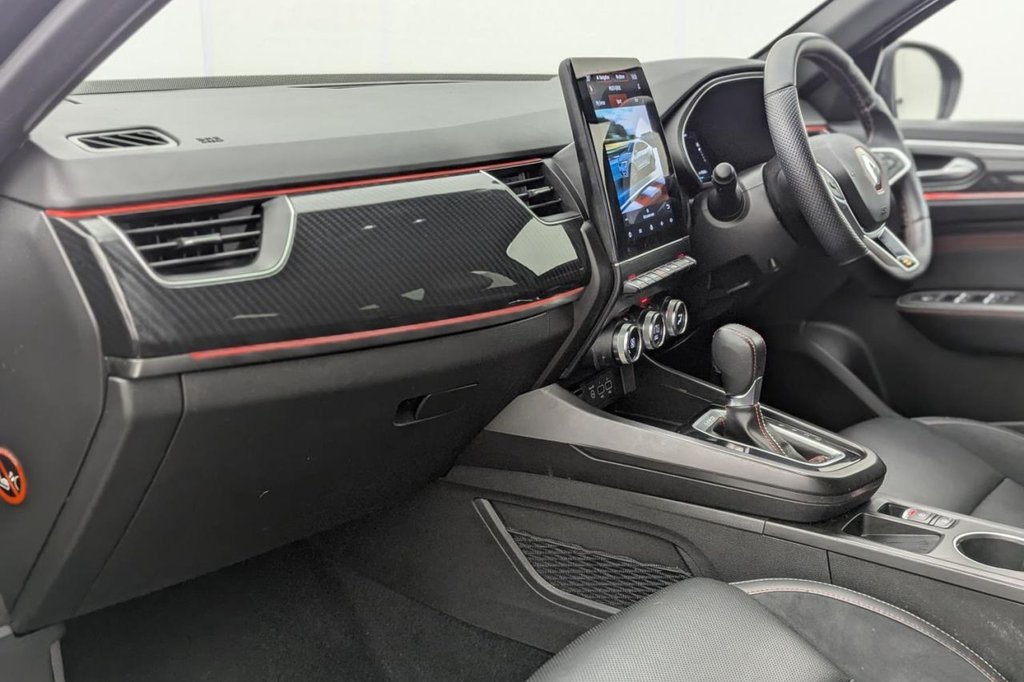 USED 2023 RENAULT ARKANA 1.6 E-TECH r.s. line SUV 5dr Petrol Hybrid Auto 2WD Euro 6 (s/s) (145 bhp) Car Play, Heated Seats, Camera