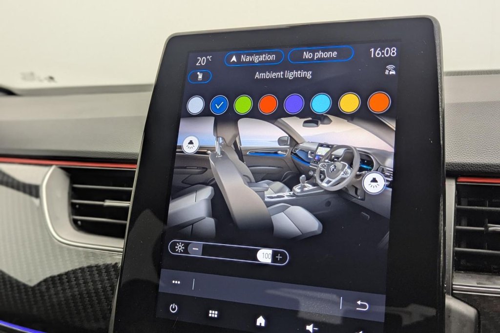 USED 2023 RENAULT ARKANA 1.6 E-TECH r.s. line SUV 5dr Petrol Hybrid Auto 2WD Euro 6 (s/s) (145 bhp) Car Play, Heated Seats, Camera