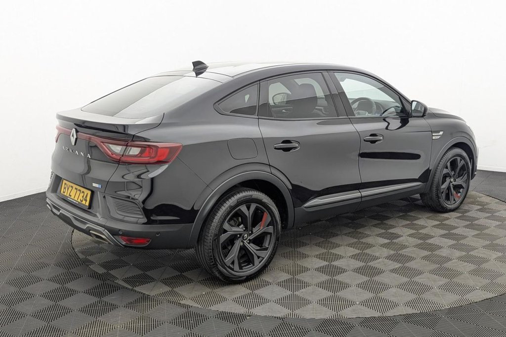 USED 2023 RENAULT ARKANA 1.6 E-TECH r.s. line SUV 5dr Petrol Hybrid Auto 2WD Euro 6 (s/s) (145 bhp) Car Play, Heated Seats, Camera