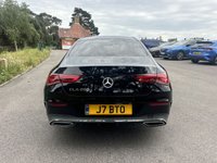 USED 2020 J MERCEDES-BENZ CLA 1.3 CLA200 AMG Line Coupe 4dr Petrol 7G-DCT Euro 6 (s/s) (163 ps) STUNNING IN BLACK WITH 2 TONE LEATHER FSH