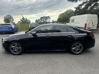 USED 2020 J MERCEDES-BENZ CLA 1.3 CLA200 AMG Line Coupe 4dr Petrol 7G-DCT Euro 6 (s/s) (163 ps) STUNNING IN BLACK WITH 2 TONE LEATHER FSH