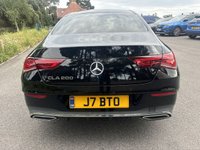 USED 2020 J MERCEDES-BENZ CLA 1.3 CLA200 AMG Line Coupe 4dr Petrol 7G-DCT Euro 6 (s/s) (163 ps) STUNNING IN BLACK WITH 2 TONE LEATHER FSH