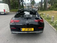 USED 2020 J MERCEDES-BENZ CLA 1.3 CLA200 AMG Line Coupe 4dr Petrol 7G-DCT Euro 6 (s/s) (163 ps) STUNNING IN BLACK WITH 2 TONE LEATHER FSH