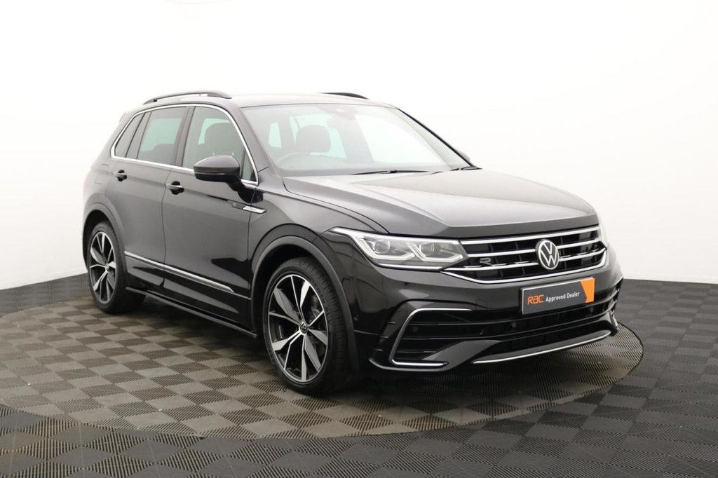 USED 2021 21 VOLKSWAGEN TIGUAN 1.5 TSI R-Line SUV 5dr Petrol DSG Euro 6 (s/s) (150 ps) Car Play, Adaptive Cruise, DAB