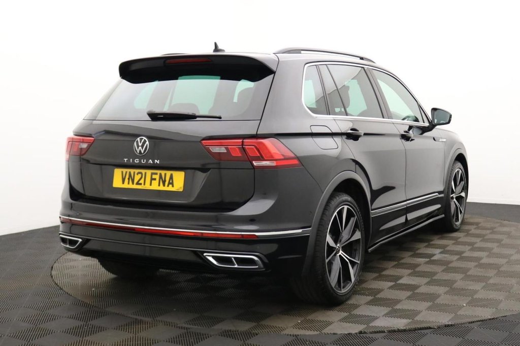 USED 2021 21 VOLKSWAGEN TIGUAN 1.5 TSI R-Line SUV 5dr Petrol DSG Euro 6 (s/s) (150 ps) Car Play, Adaptive Cruise, DAB