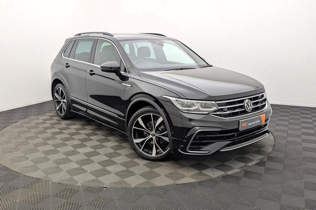 USED 2021 21 VOLKSWAGEN TIGUAN 1.5 TSI R-Line SUV 5dr Petrol DSG Euro 6 (s/s) (150 ps) Car Play, Adaptive Cruise, DAB