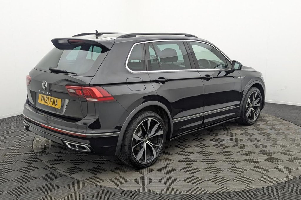 USED 2021 21 VOLKSWAGEN TIGUAN 1.5 TSI R-Line SUV 5dr Petrol DSG Euro 6 (s/s) (150 ps) Car Play, Adaptive Cruise, DAB