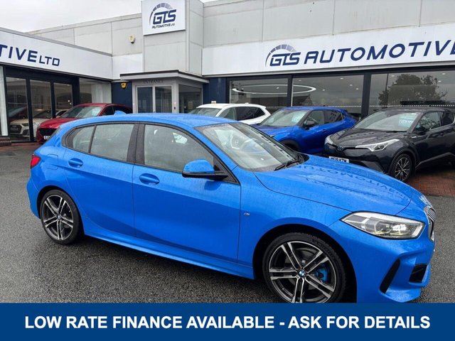 View our BMW 1 Series 118i M-SPORT FIVE DOOR 140 BHP + SAT NAV + HEATED SEATS