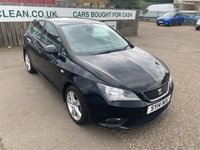 2014 SEAT IBIZA 1.4 Toca Hatchback 5dr Petrol Manual Euro 5 (85 ps) &pound;4395.00