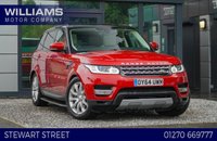 USED 2014 64 LAND ROVER RANGE ROVER SPORT 3.0 SD V6 HSE SUV 5dr Diesel Auto 4WD Euro 5 (s/s) (292 ps) 