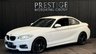 USED 2017 17 BMW 2 SERIES 2.0 218d M Sport Euro 6 (s/s) 2dr CAT N - HK AUDIO - ALPINEWHITE
