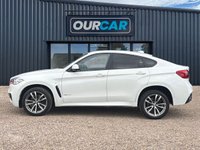 USED 2016 16 BMW X6 3.0 40d M Sport SUV 5dr Diesel Auto xDrive Euro 6 (s/s) (313 ps) ADAPTIVE HEADLIGHTS & HIGH BEAM!