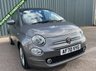 USED 2020 70 FIAT 500 1.2 Lounge Hatchback 3dr Petrol Dualogic Euro 6 (s/s) (69 bhp) LOW MILEAGE/AUTOMATIC/PAN ROOF