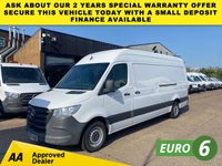 USED 2021 70 MERCEDES-BENZ SPRINTER 2.0 315 CDI L3 H2 LWB H/ROOF PROGRESSIVE 150BHP. RWD. FINANCE. PX 1 OWNER. 315 PROGRESSIVE. L3 H2 LWB. FINANCE. PX.