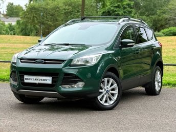 2016 FORD KUGA 2.0 TDCI TITANIUM PRIVACY LEATHER TRIM PARKING SENSORS ALLOYS SUV 5DR DIESEL MANUAL 2WD EURO 6 (S/S) (150 PS) £8490.00