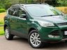 USED 2016 66 FORD KUGA 2.0 TDCI TITANIUM PRIVACY LEATHER TRIM PARKING SENSORS ALLOYS SUV 5DR DIESEL MANUAL 2WD EURO 6 (S/S) (150 PS) ALLOYS~LOW MILEAGE~BUTTON START