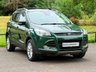 USED 2016 66 FORD KUGA 2.0 TDCI TITANIUM PRIVACY LEATHER TRIM PARKING SENSORS ALLOYS SUV 5DR DIESEL MANUAL 2WD EURO 6 (S/S) (150 PS) ALLOYS~LOW MILEAGE~BUTTON START