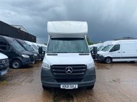 USED 2021 21 MERCEDES-BENZ SPRINTER 2.1 316 CDI PROGRESSIVE L3 LUTON LWB BOX TAIL LIFT VAN RWD 161BHP. EURO 6 ULEZ. FINANCE. PX 1 OWNER. 161BHP. LOW 89K MILES. LUTON TAIL LIFT. PX.