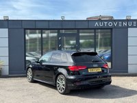 USED 2017 17 AUDI A3 1.4 TFSI CoD Black Edition Sportback 5dr Petrol Manual Euro 6 (s/s) (150 ps) APPLE CARPLAY + CRUISE CONTROL + DAB