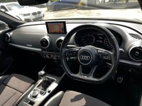USED 2017 17 AUDI A3 1.4 TFSI CoD Black Edition Sportback 5dr Petrol Manual Euro 6 (s/s) (150 ps) APPLE CARPLAY + CRUISE CONTROL + DAB