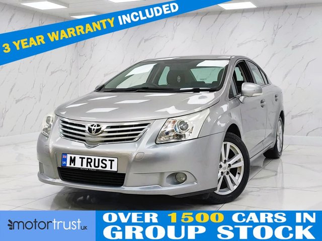 View our Toyota Avensis 1.8 V-Matic TR Saloon 4dr Petrol Manual Euro 5 (146 ps)
