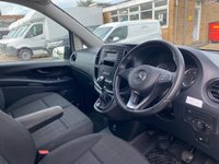 USED 2020 69 MERCEDES-BENZ VITO 2.1 114 CDI PURE L2 LWB RWD 135BHP. AIRCON. SILVER. EURO 6 ULEZ. FINANCE. PX  2.1 MERC ENGINE. AIRCON. SILVER. FINANCE. PX.