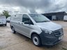 USED 2020 69 MERCEDES-BENZ VITO 2.1 114 CDI PURE L2 LWB RWD 135BHP. AIRCON. SILVER. EURO 6 ULEZ. FINANCE. PX  2.1 MERC ENGINE. AIRCON. SILVER. FINANCE. PX.