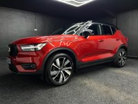 USED 2022 71 VOLVO XC40 1.5h T5 Recharge 10.7kWh Ultimate Dark SUV 5dr Petrol Plug-in Hybrid Auto Euro 6 (s/s) (262 ps) HEATED SEATS + 240 VOLT CHARGER