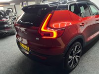 USED 2022 71 VOLVO XC40 1.5h T5 Recharge 10.7kWh Ultimate Dark SUV 5dr Petrol Plug-in Hybrid Auto Euro 6 (s/s) (262 ps) HEATED SEATS + 240 VOLT CHARGER