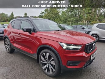 2022 VOLVO XC40 1.5h T5 Recharge 10.7kWh Ultimate Dark SUV 5dr Petrol Plug-in Hybrid Auto Euro 6 (s/s) (262 ps) &pound;21495.00