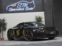 USED 2019 R AUDI R8 5.2 FSI V10 Performance Carbon Black Coupe 2dr Petrol S Tronic quattro Euro 6 (s/s) (620 ps) HUGE SPEC ONLY 26K FASH S/NAV
