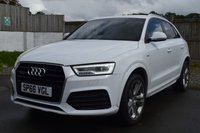 USED 2016 66 AUDI Q3 2.0 TDI S line Plus SUV 5dr Diesel S Tronic quattro Euro 6 (s/s) (184 ps) RARE QUATTRO AUTOMATIC !!!